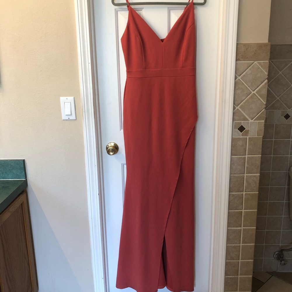 Windsor Katerina Crepe Wrap Gown